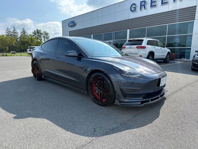 Used 2021 Tesla Model 3  with VIN 5YJ3E1EB5MF974594 for sale in Lewisburg, WV