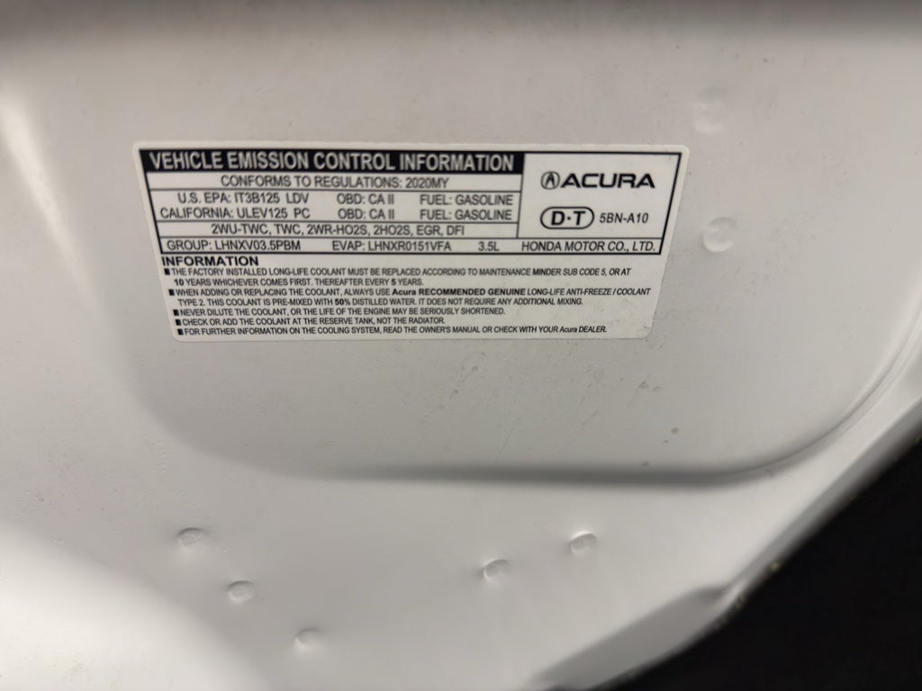 2020 Acura MDX w/Technology Pkg