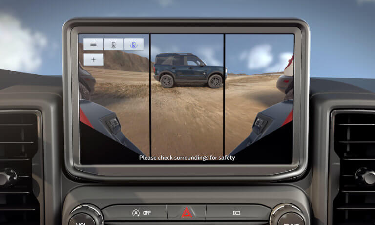 2024 Ford Bronco Sport Interior Rear Camera